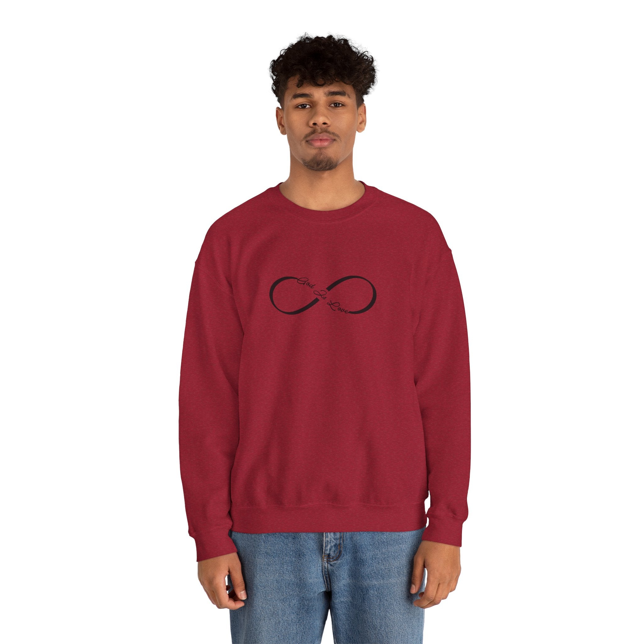 Heavy crewneck sweatshirt online